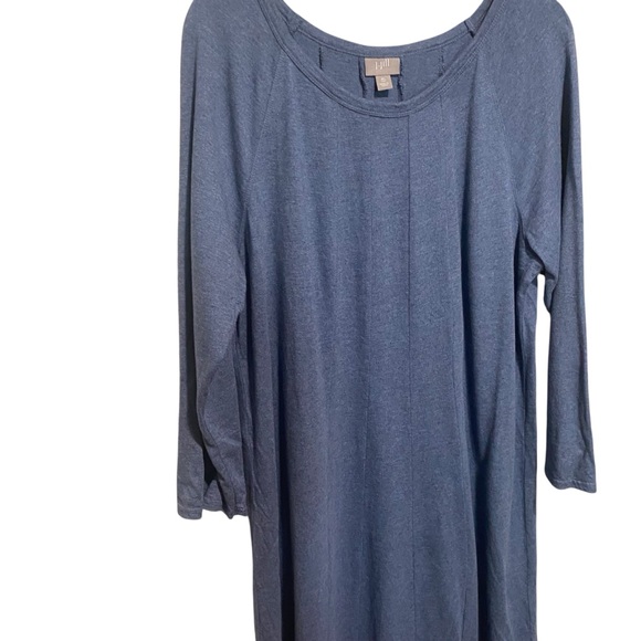 J. Jill Women’s Long Sleeve Blue Maxi Dress size XL - Picture 6 of 12